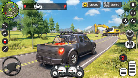 اسکرین شات برنامه Offroad Driving 3d- Jeep Games 1