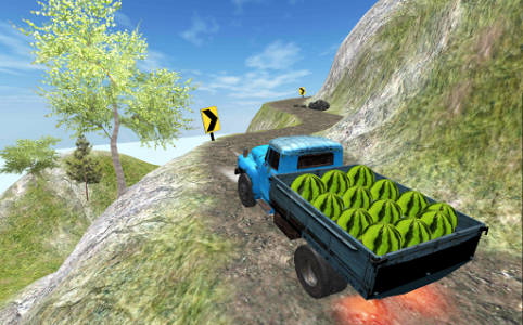 اسکرین شات بازی Truck Driver 3D 1