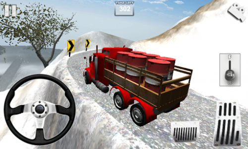 اسکرین شات بازی Truck Speed Driving 3D 1