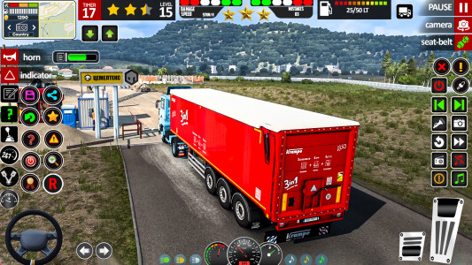 اسکرین شات بازی City Truck Transport Games 3d 3