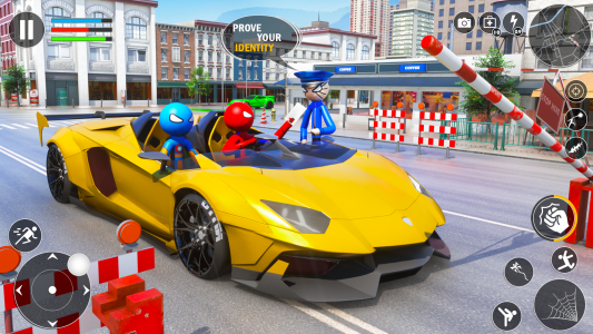 اسکرین شات 5 بازی Spider Game-Stickman Rope Hero