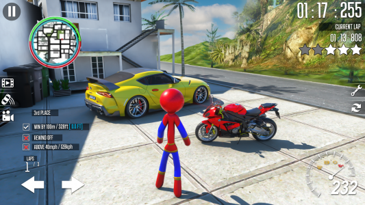 اسکرین شات 1 بازی Spider Game-Stickman Rope Hero