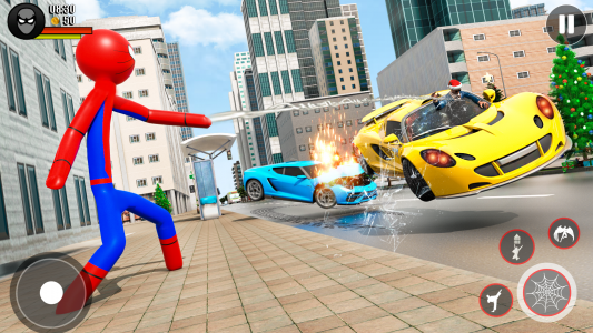 اسکرین شات 7 بازی Spider Game-Stickman Rope Hero