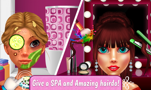 اسکرین شات بازی Girls Makeup & Dress Up Games 5