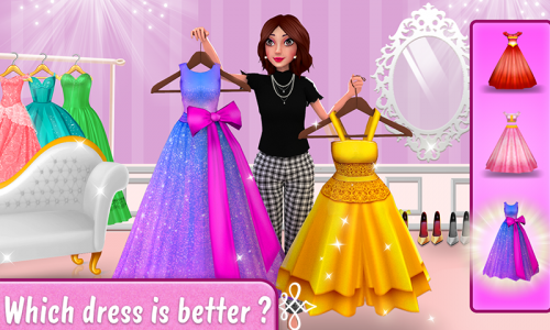 اسکرین شات بازی Girls Makeup & Dress Up Games 2