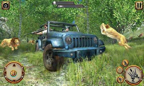 اسکرین شات بازی Animal Hunters- Safari Jeep Driving 3