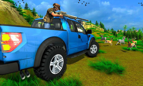 اسکرین شات بازی Animal Hunters- Safari Jeep Driving 1