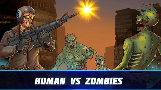 اسکرین شات بازی جنگ انسان و زامبی ها 1