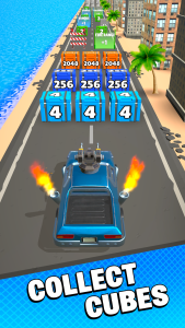 اسکرین شات 1 بازی Car Rush 2048