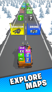 اسکرین شات 7 بازی Car Rush 2048