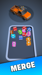 اسکرین شات 2 بازی Car Rush 2048