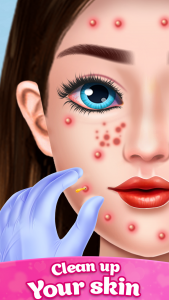 اسکرین شات بازی ASMR Makeover Makeup Games 3