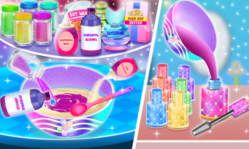 اسکرین شات بازی Homemade makeup kit : makeup games for girls 2021 4