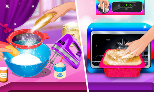 اسکرین شات بازی Makeup & Cake Games for girls 2