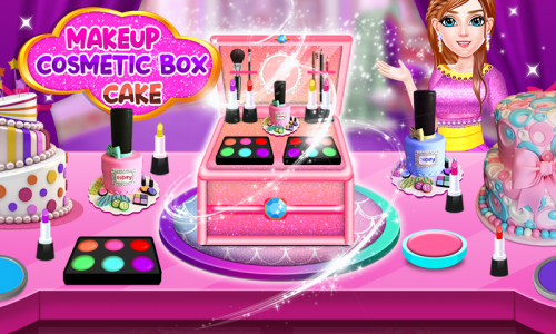 اسکرین شات بازی Makeup & Cake Games for girls 1