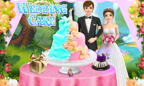 اسکرین شات بازی Wedding Cake Maker: Cake Games 1