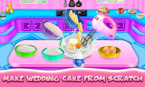 اسکرین شات بازی Wedding Cake Maker: Cake Games 6