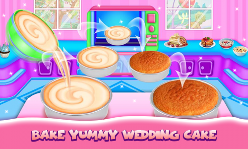 اسکرین شات بازی Wedding Cake Maker Girl Games 7