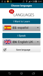 اسکرین شات 2 برنامه Learn Spanish - 50 languages