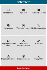 اسکرین شات برنامه Learn 50 languages 3