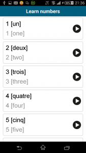 اسکرین شات برنامه Learn French 6