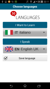 اسکرین شات 2 برنامه Learn Italian - 50 languages
