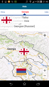 اسکرین شات برنامه Learn Georgian - 50 languages 8