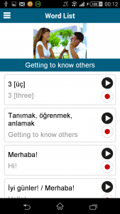 اسکرین شات برنامه Learn Turkish - 50 languages 3