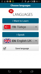اسکرین شات 1 برنامه Learn Turkish - 50 languages