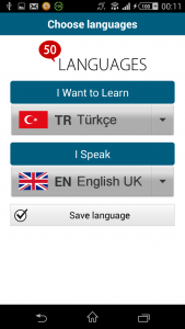 اسکرین شات برنامه Learn Turkish - 50 languages 1