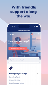 اسکرین شات برنامه Omio: Train and bus travel app 6