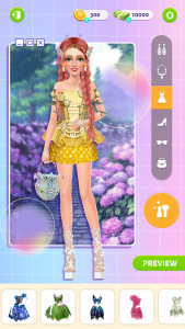 اسکرین شات بازی Fashion Doll: Dress Up Games 6