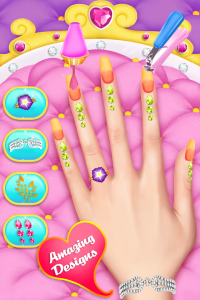 اسکرین شات بازی Model Girls Nail Salon Games 1