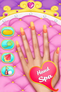 اسکرین شات بازی Model Girls Nail Salon Games 4