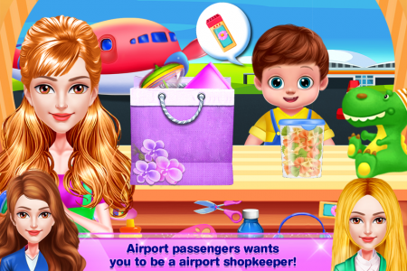 اسکرین شات بازی Flight Attendants Airport Game 7