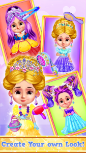 اسکرین شات 6 برنامه Bella Doll Braided Hair Salon