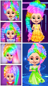 اسکرین شات 7 برنامه Bella Doll Braided Hair Salon
