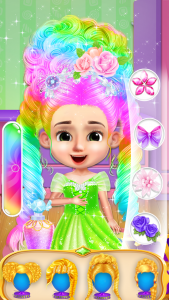 اسکرین شات 4 برنامه Bella Doll Braided Hair Salon