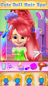 اسکرین شات 3 برنامه Bella Doll Braided Hair Salon