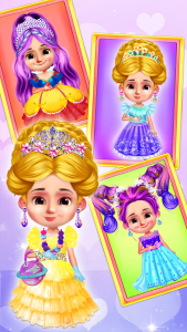 اسکرین شات 2 برنامه Bella Doll Braided Hair Salon