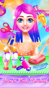 اسکرین شات بازی Braided Hairs Games for Girls 2