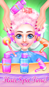 اسکرین شات بازی Braided Hairs Games for Girls 3