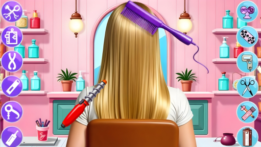 اسکرین شات 1 بازی Braided Hairs Games for Girls