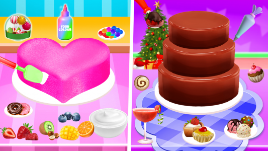 اسکرین شات 4 بازی Christmas Cakes Cooking Bakery