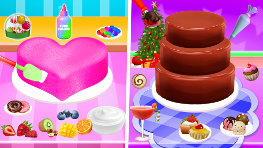 اسکرین شات بازی Christmas Cakes Cooking Bakery 5