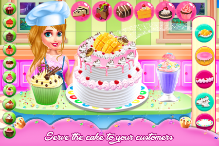 اسکرین شات بازی Doll Bake Tasty Cakes Bakery 3