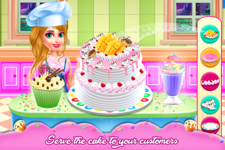 اسکرین شات بازی Doll Bake Tasty Cakes Bakery 1