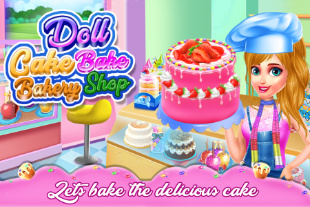 اسکرین شات بازی Doll Bake Tasty Cakes Bakery 5