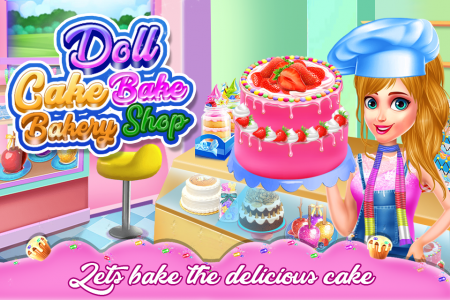 اسکرین شات بازی Doll Bake Tasty Cakes Bakery 6
