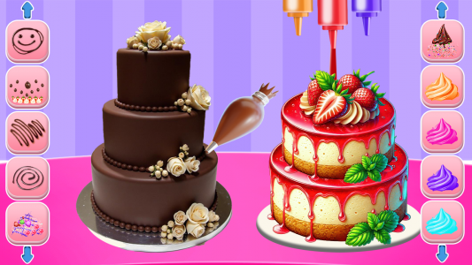 اسکرین شات بازی Doll Bake Tasty Cakes Bakery 1